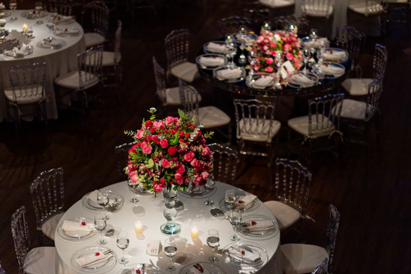 Centre de table floral pour mariage — composition interflora
