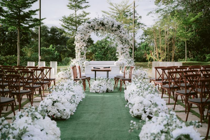 Arche florale pour cérémonie de mariage — interflora créations
