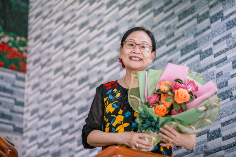 Portrait de Sophie Marchand, cliente Interflora
